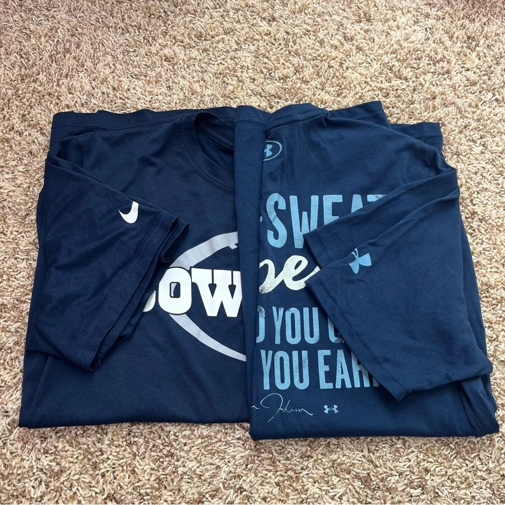 Bundle Of Two Men’s Shirts (Nike, Under Armour)